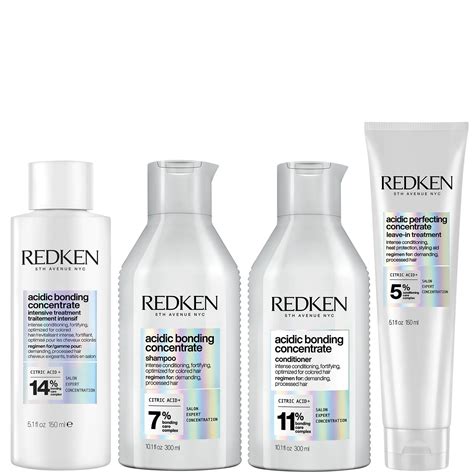 Redken Acidic Bonding Concentrate Intensive Pre-Treatment, Shampoo ...