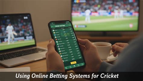 Enhance Cricket Wagering with Smart Use of Advanced Betting Systems in ...
