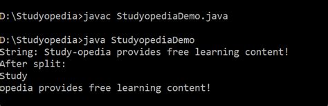 Image result for Java String Split Method