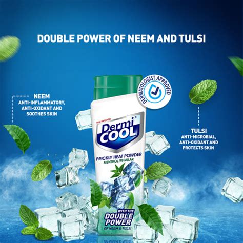 Dermi Cool Menthol Regular Prickly Heat Powder - Price in India, Buy ...