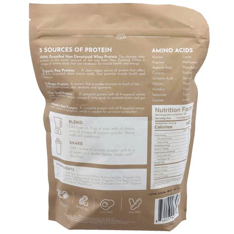 Coconut Chocolate Protein Powder - Just Ingredients