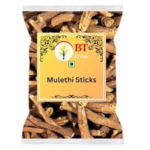BT Fresh Raw Fresh Mulethi Sticks (500gm) : Amazon.in: Grocery ...