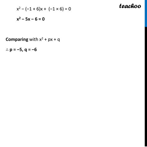 [Class 10] If the zeroes of polynomial x2 + px + q are double in value