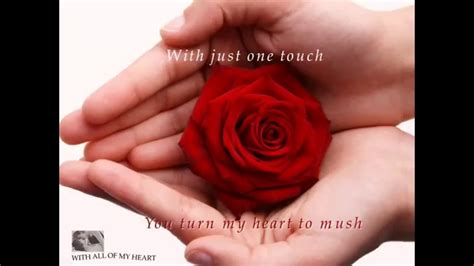 Short Rhyming Love Poem - With All My Heart - YouTube