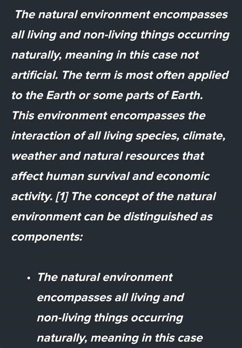 How is natural environment different from the urban environment ...