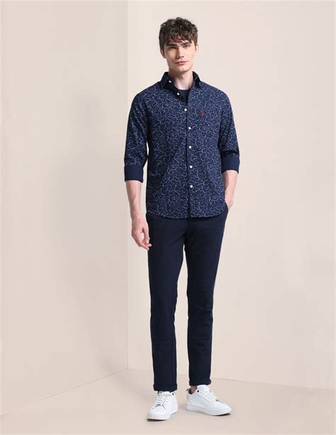 Mid Rise Slim Fit Trousers – U.S. Polo Assn. India