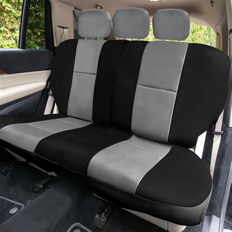 Universal Back Seat Protector Dogs Split Bench FH Group Universal Back ...