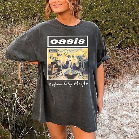 Oasis T Shirt Vintage, 90s Oasis T Shirt, Oasis Merch, Oasis Tour T ...