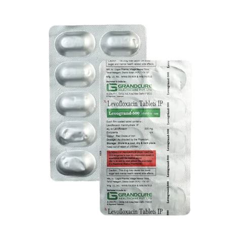 Levogrand 500 MG Tablet (10): Uses, Side Effects, Price & Dosage ...