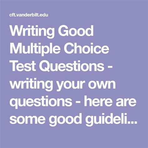 Image result for Multiple Choice Writing Test