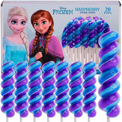 PrimaryColorsCandy Disney Frozen Swirl Lollipops 20pk- Frozen Candy For ...