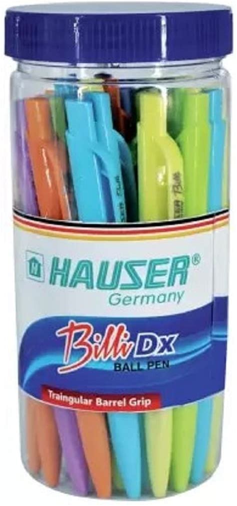Hauser Billi 0.5mm Ball Pen Jar | Retractable Mechanism With ...