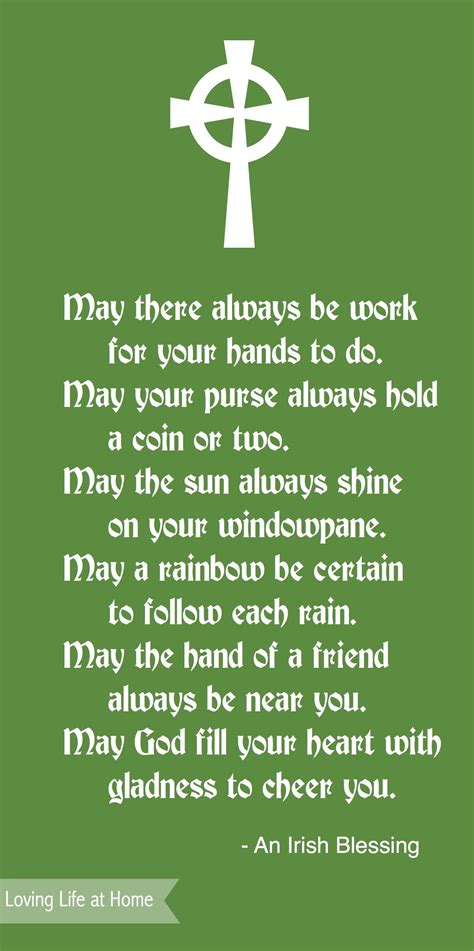 May These Always Be Usk - Irish Blessing Quote | St paddys day blessing ...
