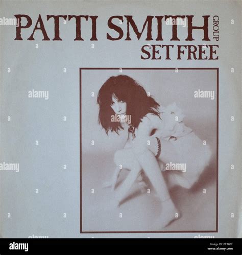 Patti Smith Group - Set Free - Vintage vinyl album cover Stock Photo ...