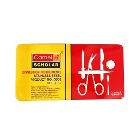 CAMLIN, Dissection Instruments Box - SCHOLAR | Set of 19. – OXFORD ...