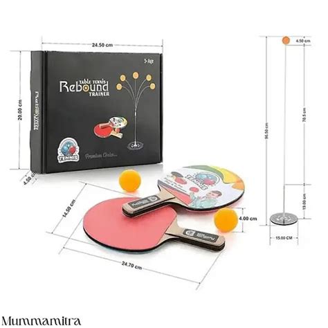 PingPro™ Reflex Training Set – Solo Table Tennis Rebound Trainer ...