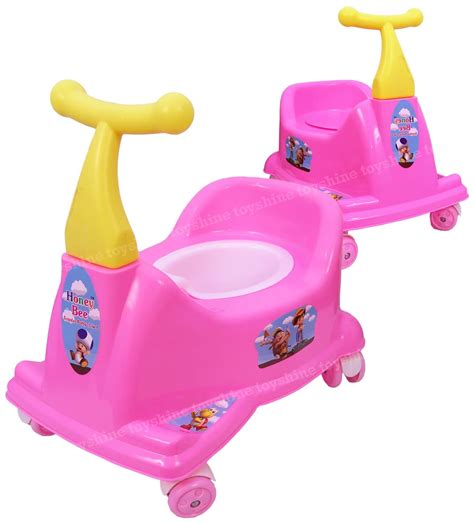 Toyshine 2 in 1 Rider Cum Potty Chair, Pot Seat Potty Training for kids ...