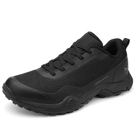 Buy Grand Attack Men's Waterproof Hiking Shoes Camping Work Shoes ...