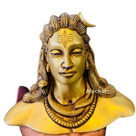 BRASS ADIYOGI STATUE – Alackal Bell Metals