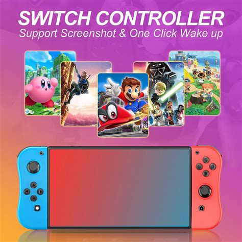 Buy Switch Controllers - Wireless Joy Con Pair - Gamepad Joypad ...