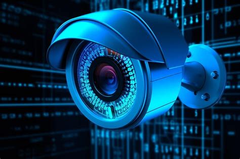 Visual surveillance technology concept | Premium AI-generated image
