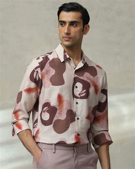 Printed Shirts for Men - Buy Printed Casual Shirts Online | Mufti