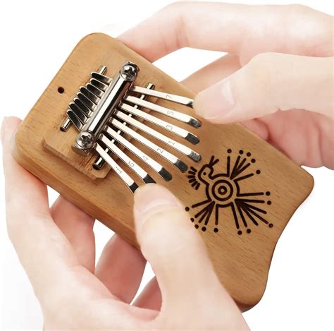 Buy REGIS Kalimba 8 Key exquisite Finger Thumb Piano Marimba Musical ...