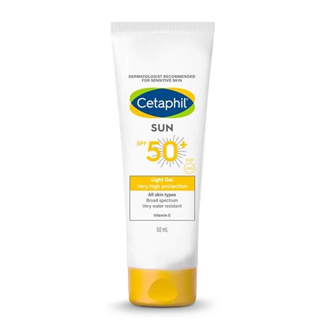 Cetaphil Sun SPF 50 Sunscreen For Combination Skin Type, Very High ...