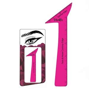 Buy Vertex Eyeliner Stencils Eyebrow Stencil Angled Winged-For Firm ...