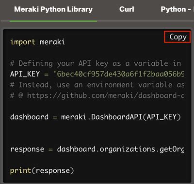 Image result for Meraki API Python Script