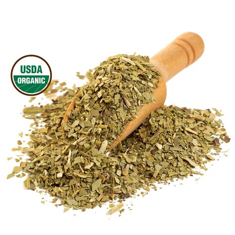 Yerba Mate Herb - Green, Organic 1lb - Cut & Sifted | Loose Tea Leaf
