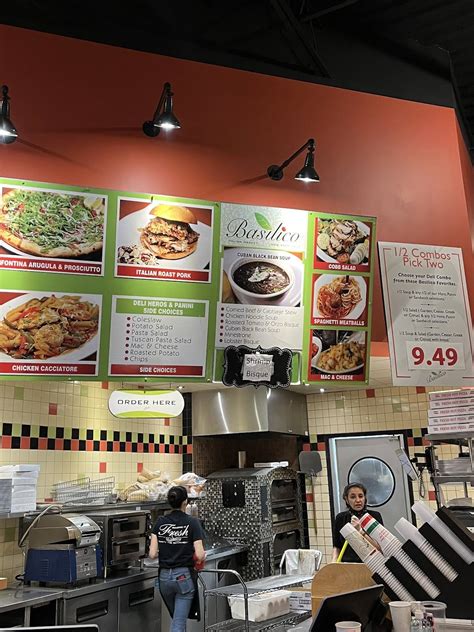 Menu at Basilico New York Deli restaurant, Fredericksburg, Cowan Blvd