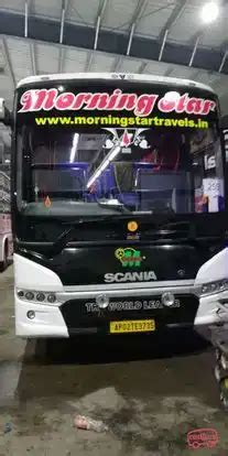 Morning star travels - Online Bus Ticket Booking, Bus Reservation, Time ...