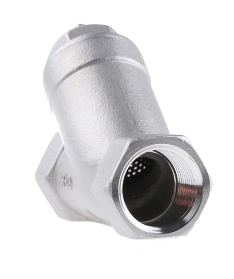 RS PRO | RS PRO, 3/4 in BSP Stainless Steel Y Strainer | 499-2739 | RS