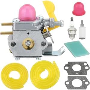 HIPA C1U-W24 545081808 Carburetor + Tune up Kit Spark Plug for Poulan ...