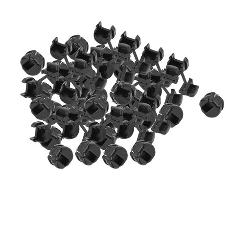 Generic 50Pcs HDB-4k-4 Flat Cable Wire Strain Relief Bush Grommet 10 ...