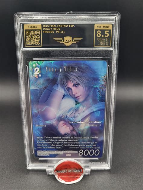 Final Fantasy 2016 TCG Carta Gradeada Yuna y Tidus Promo PR-111 AP 8.5 ...
