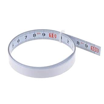 HARFINGTON Self Adhesive Tape Metric 100cm Left to Right Reading Tape ...