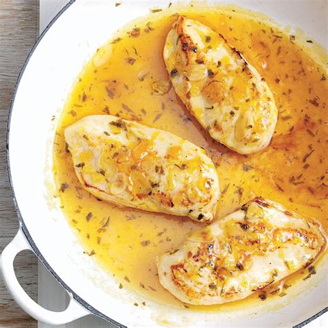 One-Skillet Peach Chicken Recipe