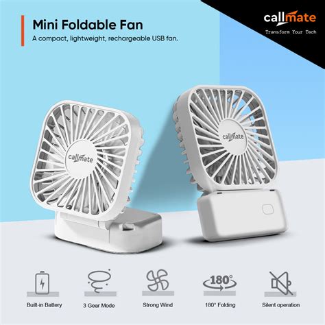 F10: Mini Portable Hand Fan