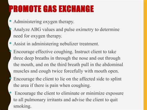 Nursing care Management of Respiratory disorders for nursing students | PPTX