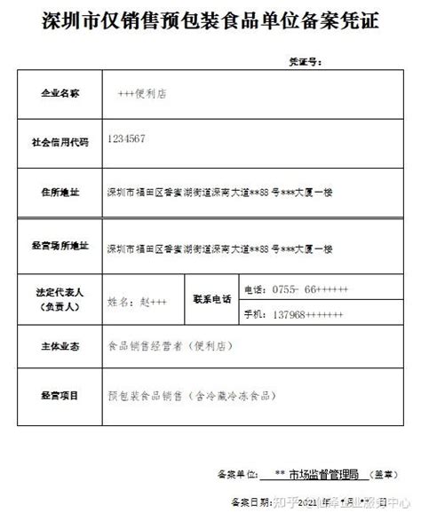 深圳预包装食品经营许可证办理和备案流程【超详细】 - 知乎