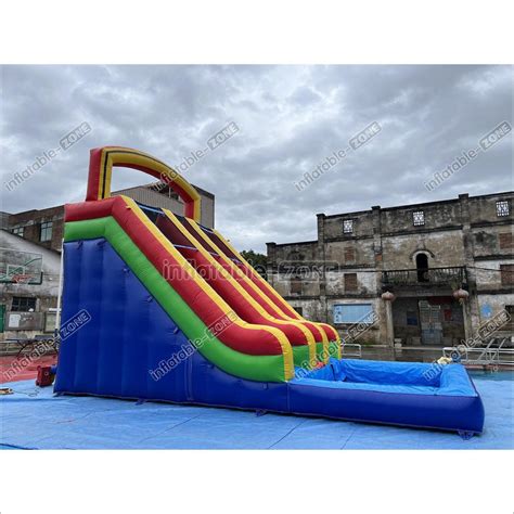 Image result for Advert Inflatable Water Slide Pool