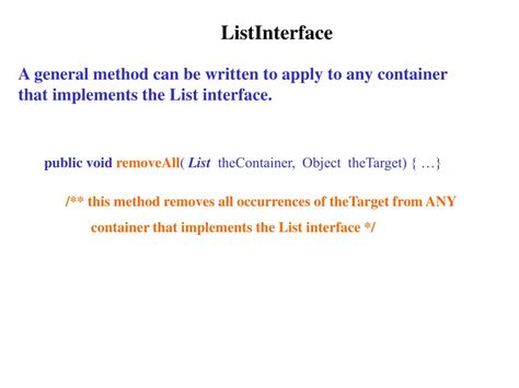 Function Interface for a List Class Example 的图像结果
