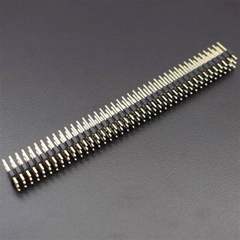 3x40 Pin Triple Row 2.54 mm Pin Header Connector Three – REES52