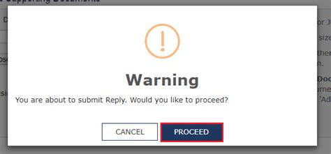 User Manual – Filing Reply and Rectification Request during Proceedings ...