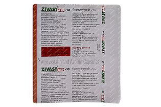 Zivast Asp 10/75 MG | Order Zivast Asp 10/75 MG Capsule Online at Truemeds