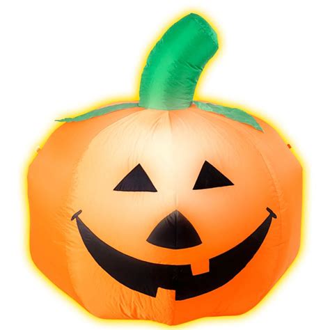 calabaza hinchable con luz