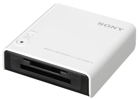 Sony MCM-DR1 USB Memory Card Reader for Hi-MD MiniDisc Recorders ...