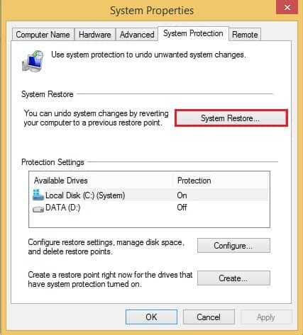 Image result for System Restore Safe Mode Windows 1.0